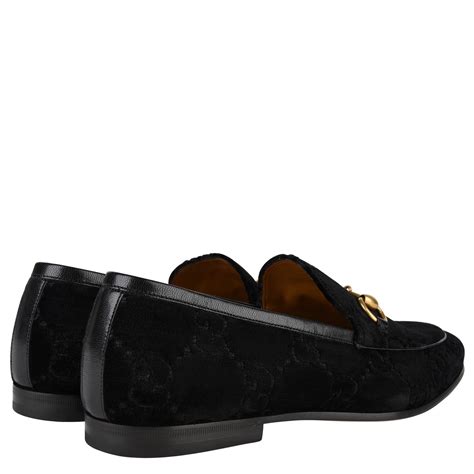 gucci jordaan velvet loafer mens|gucci jordaan loafer women's.